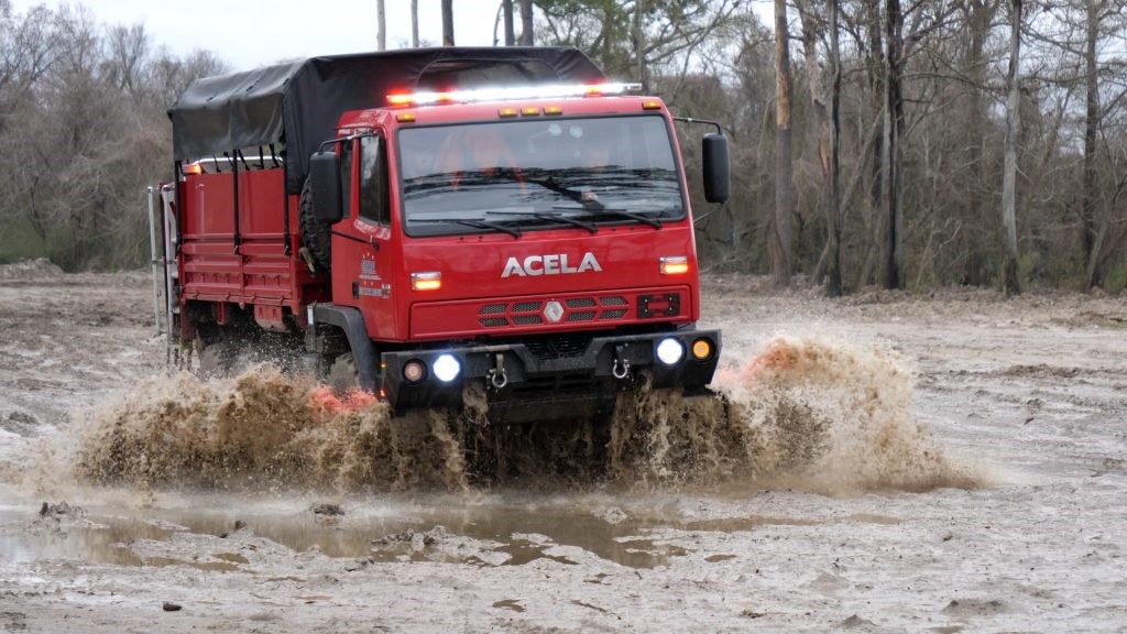 Acela High Water Flood Rescue Truck