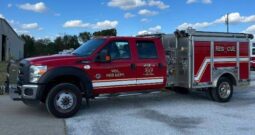 Ford F550 4 Door 4×4 HME Ahrens Fox Mini Pumper