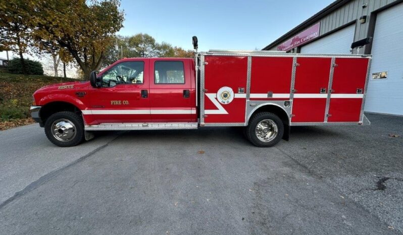 2002 Ford F550 4×4 Alum Line Brush Truck For Sale full