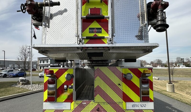 2005 Sutphen SPH 100′ Mid Mount Platform For Sale full