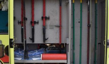 2003 Pierce Lance Top Mount Pumper For Sale full