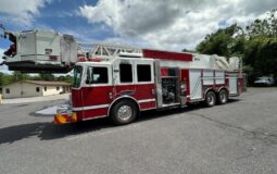 2014 KME Predator 102′ Rear Mount Platform For Sale