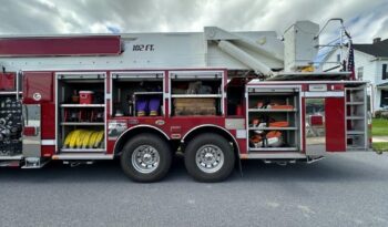 2014 KME Predator 102′ Rear Mount Platform For Sale full