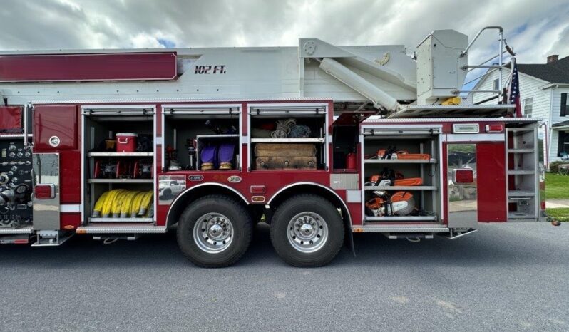2014 KME Predator 102′ Rear Mount Platform For Sale full