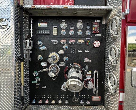 2014 KME Predator 102′ Rear Mount Platform For Sale full